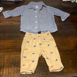 Dinosaur dress up outfit